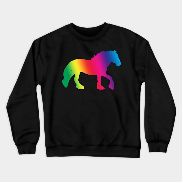 Rainbow cob Crewneck Sweatshirt by Shyflyer